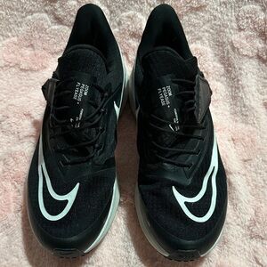Zoom Pegasus Flyease Black and White Athletic Sneakers